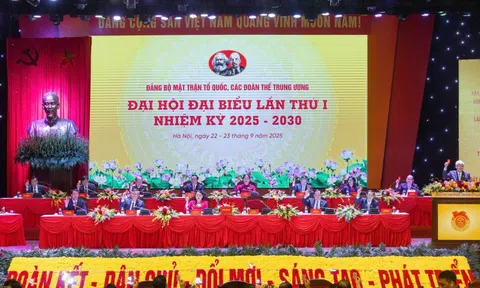 346 đại biểu tham dự Đại hội Đảng bộ MTTQ, các đoàn thể Trung ương lần thứ I