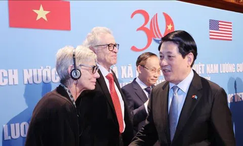 Chủ tịch nước Lương Cường: Việt Nam luôn trân trọng tình cảm của nhân dân yêu chuộng hòa bình Mỹ