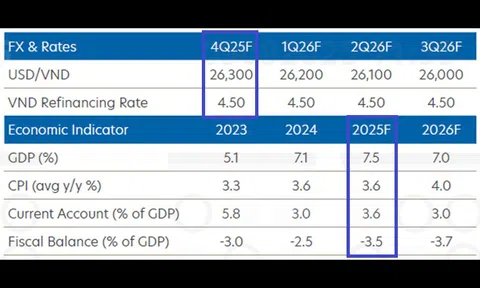 Ngân hàng Singapore nâng dự báo tăng trưởng GDP Việt Nam 2025