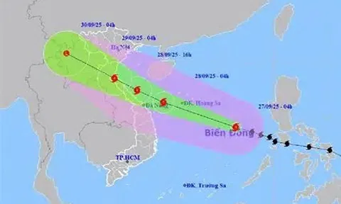 Ứng phó bão số 10: Hoàn thành việc cấm biển trước 17h hôm nay