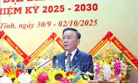 Thường trực Ban Bí thư dự và chỉ đạo Đại hội đại biểu Đảng bộ tỉnh Hà Tĩnh lần thứ XX