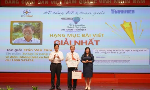 Điện lực TPHCM trao thưởng cuộc thi “Tiết kiệm điện thành thói quen”