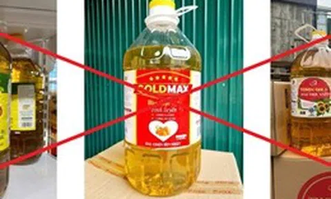 Cảnh báo dầu ăn giả, kém chất lượng nhãn hiệu 'Gold Max', 'Tamin Gold', 'ChiCa'