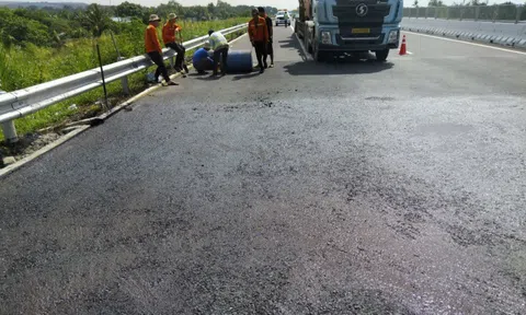 Khắc phục xong vị trí bất cập trên tuyến cao tốc Bến Lức - Long Thành