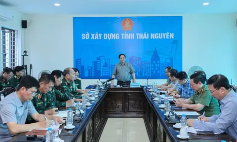 Thủ tướng chỉ đạo 9 nhiệm vụ cấp bách tại Thái Nguyên và xây dựng đường, đê kiên cố hai bên sông Cầu
