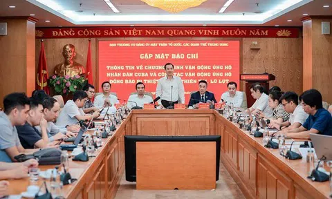 Tiếp nhận trên 467 tỷ đồng ủng hộ Cuba, 800 tỷ đồng ủng hộ đồng bào bão lũ