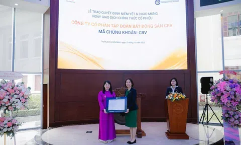 Vốn hóa 21.000 tỷ, 'tân binh' bất động sản CRV tăng kịch trần ngay phiên đầu tiên