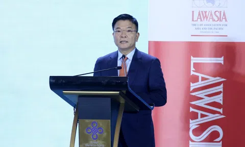 Chung tay giải quyết các vấn đề pháp lý toàn cầu, thúc đẩy một thế giới công bằng, thượng tôn pháp luật