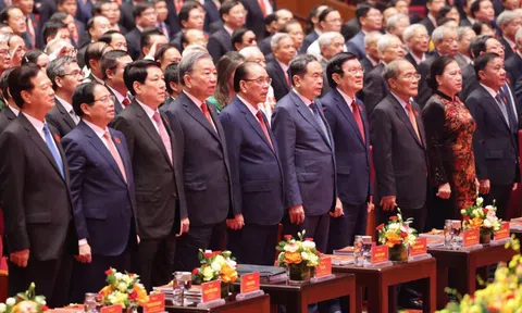 Chùm ảnh: Khai mạc trọng thể Đại hội đại biểu Đảng bộ Chính phủ lần thứ I