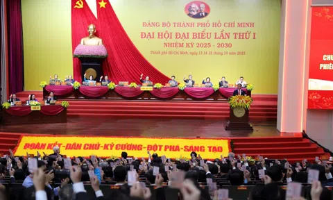 TRỰC TIẾP: Khai mạc Đại hội Đại biểu Đảng bộ TPHCM lần thứ I, nhiệm kỳ 2025-2030