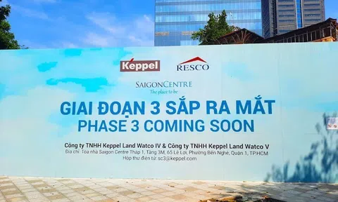 TP.HCM cấp phép cho Keppel triển khai giai đoạn cuối dự án Saigon Centre