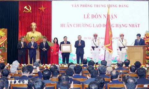 Tổng Bí thư Tô Lâm: Văn phòng Trung ương Đảng cần đóng vai “nhạc trưởng”