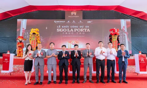 Chính thức khởi công SGO La Porta Phúc Thọ: Cánh cửa vàng son mở ra kỷ nguyên mới cho khu Tây Hà Nội