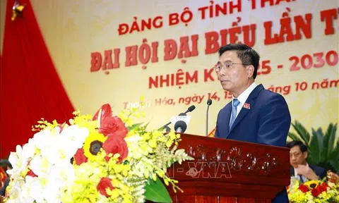 Đồng chí Nguyễn Doãn Anh tái đắc cử Bí thư Tỉnh ủy Thanh Hóa