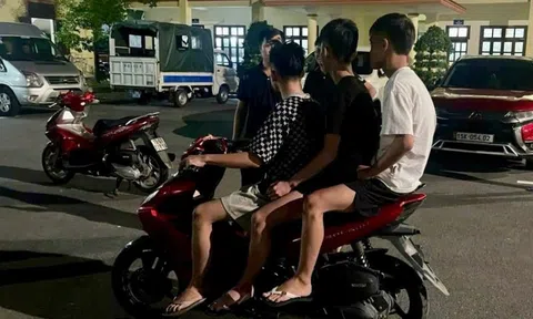Tạm giữ nhóm "quái xế" chặn xe, xịt hơi cay tấn công người đi đường