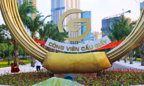 Công viên Cầu Giấy "lột xác"