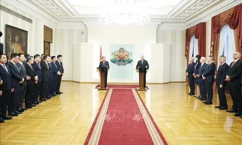 Tuyên bố chung Việt Nam và Bulgaria về thiết lập Đối tác Chiến lược