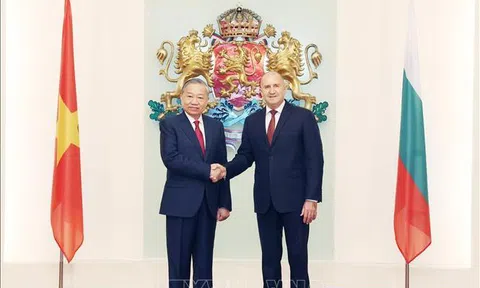 Tổng Bí thư Tô Lâm hội đàm với Tổng thống Bulgaria Rumen Radev