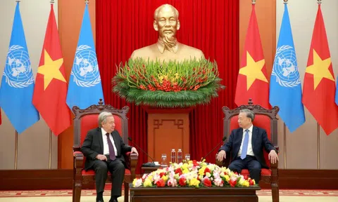 Tổng Bí thư Tô Lâm tiếp Tổng Thư ký Liên Hợp Quốc Antonio Guterres