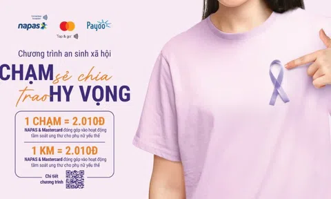 NAPAS, Mastercard và Payoo tặng gói tầm soát ung thư cho phụ nữ yếu thế