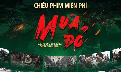Chiếu miễn phí 'Mưa đỏ' và 'Tử chiến trên không' tại Hội chợ Mùa Thu