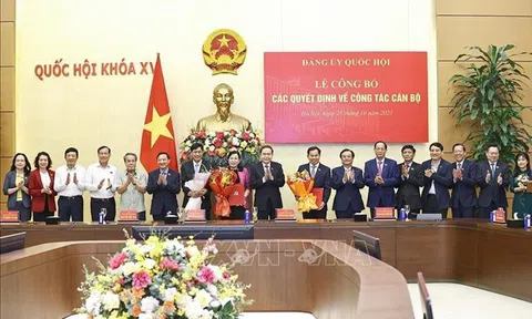 Ủy ban Thường vụ Quốc hội ban hành Nghị quyết về công tác cán bộ