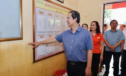 Bộ GD&ĐT đồng hành cùng tỉnh Thái Nguyên khắc phục hậu quả thiên tai