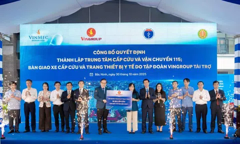 Vingroup hỗ trợ Bắc Ninh xây dựng hệ thống cấp cứu ngoại viện hiện đại, sẵn sàng ứng cứu trong 'thời gian vàng'