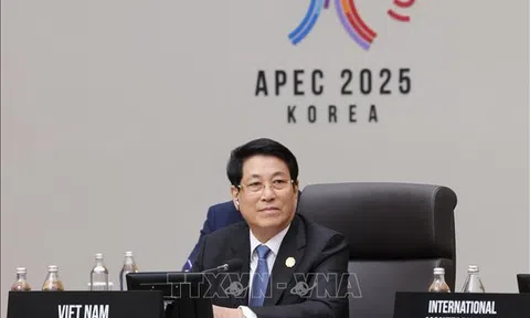 Dự phiên thứ nhất Hội nghị Cấp cao APEC: Chủ tịch nước Lương Cường đề xuất 3 trọng tâm