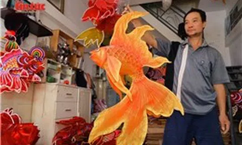 Làng lồng đèn truyền thống giữ hồn Trung thu Việt