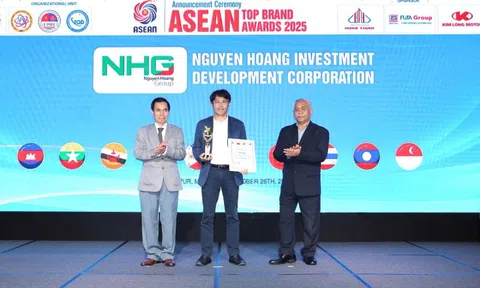 Tập đoàn Nguyễn Hoàng được vinh danh Top 10 Thương hiệu uy tín hàng đầu ASEAN 2025