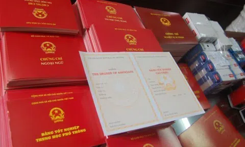 Đề xuất nhiều điểm mới trong quản lý văn bằng, chứng chỉ