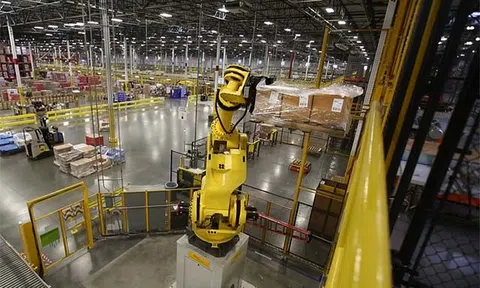 Tiết lộ kế hoạch tự động hóa của Amazon: 75% kho vận dùng robot, 600.000 lao động có thể không được tuyển dụng