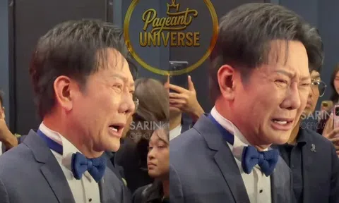 Ông Nawat khóc nức nở, tiết lộ số tiền đầu tư cho Hoa hậu Hoàn vũ 2025