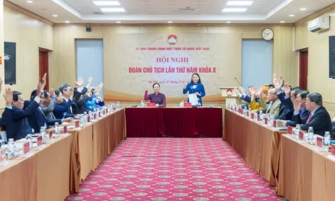 Hội nghị Đoàn Chủ tịch Ủy ban Trung ương MTTQ Việt Nam lần thứ 5, khóa X