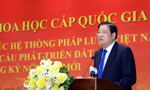 Xây dựng cấu trúc hệ thống pháp luật phải cân đối, hài hòa, hợp lý giữa các lĩnh vực