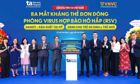 VNVC và Tâm Anh ra mắt kháng thể đơn dòng, bảo vệ trẻ khỏi bệnh hô hấp nặng