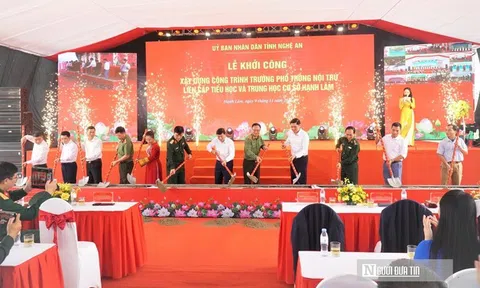 Nghệ An chủ động, đảm bảo lộ trình xây dựng các trường phổ thông liên cấp khu vực biên giới