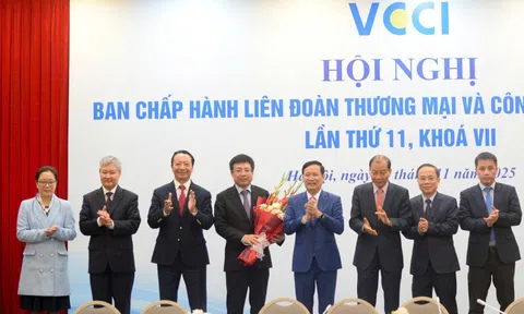 Ông Hồ Sỹ Hùng được bầu giữ chức Chủ tịch VCCI nhiệm kỳ 2021-2026