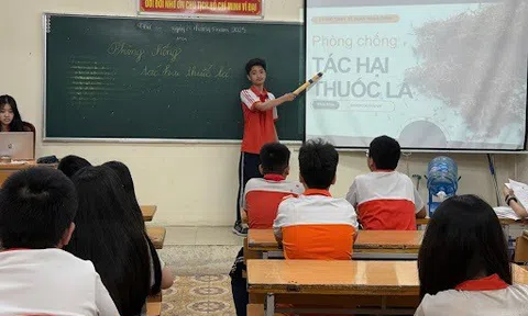 Từ bài giảng không khói thuốc đến khát vọng trường học an toàn, nhân ái