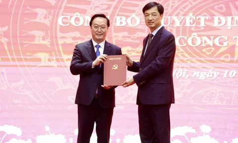 Đồng chí Nguyễn Đức Trung được điều động, chỉ định giữ chức Phó Bí thư Thành ủy Hà Nội