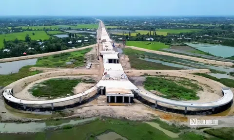 "Đại công trình" nghìn tỷ Cao Lãnh – An Hữu chạy nước rút để kịp thông xe kỹ thuật