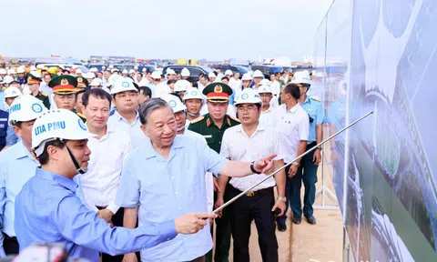 Tổng Bí thư Tô Lâm kiểm tra Dự án Sân bay Long Thành