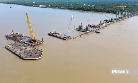 Khám phá hệ cọc khoan nhồi kỷ lục ở cầu dây văng nghìn tỷ nối Cần Thơ - Vĩnh Long