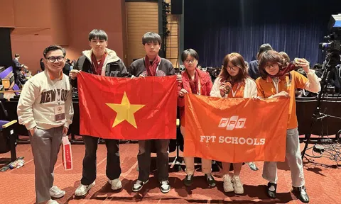 Học sinh Việt Nam giành huy chương Vàng và Bạc tại cuộc thi học thuật quốc tế