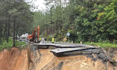 Bộ Xây dựng công bố tình huống khẩn cấp, khẩn trương khắc phục hư hỏng đèo Mimosa