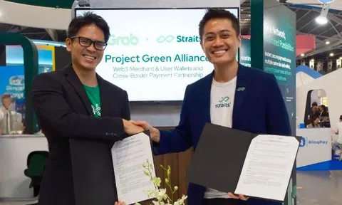 Nền tảng gọi xe Grab 'bắt tay' với StraitsX phát triển ví Web3, thanh toán bằng stablecoin