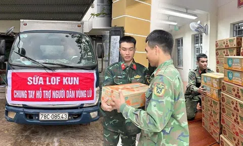 Sữa LOF Kun và những chuyến xe không ngừng nghỉ đi về phía đồng bào
