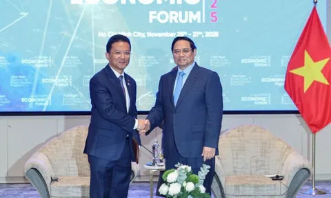 Thủ tướng tiếp Bộ trưởng Bộ Công nghiệp, Khoa học và Đổi mới công nghệ Campuchia