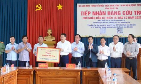 Đồng Nai hỗ trợ Đắk Lắk 10 tỷ đồng khắc phục thiên tai, bão lũ